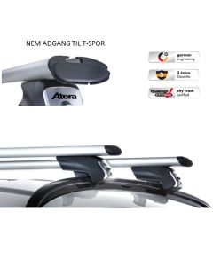 Atera-048822-Aero-Tagbøjle-Sæt-RTD-Red/Black- Jubilæumsmodel